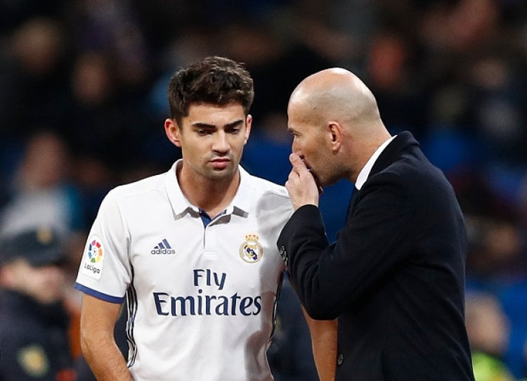 نجل زيدان يعود إلى مدريد