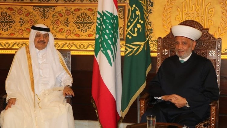 المفتي دريان يستقبل السفير القطري الجديد في دار الفتوى