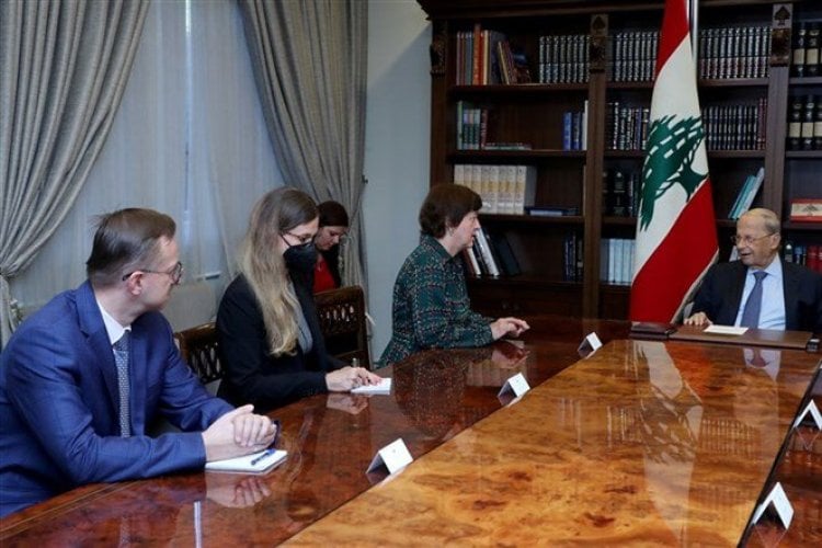 عون: التزام لبنان بالقرار 1701 وعودة هوكشتاين الى لبنان نهاية الاسبوع الجاري