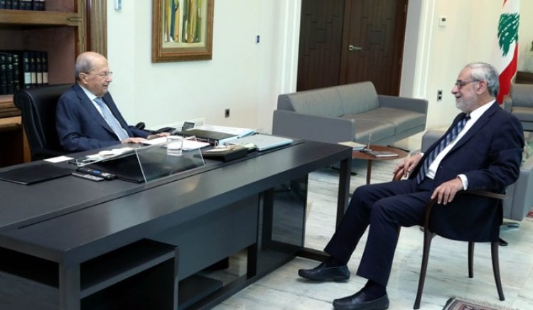 الرئيس عون عرض مع بقرادونيان للأوضاع وقرر منح مكاري وساما رفيعا